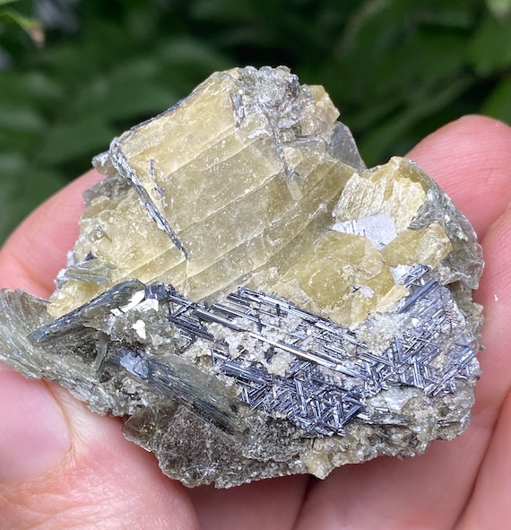 North Carolina Siderite With Mica and Rutile Cluster