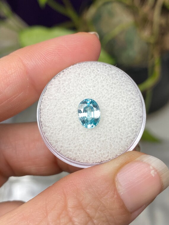 Beautiful Oval Aquamarine Gemstone~Nature Made Goods~Ledford's Minerals