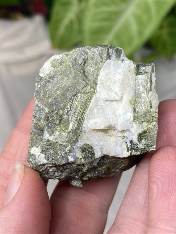 North Carolina Epidote in Quartz