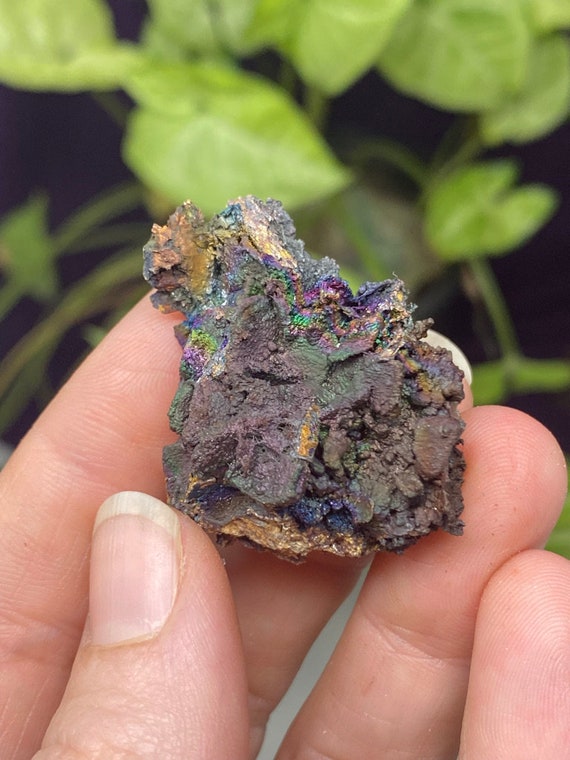 Colorful Graves Mountain Kyanite with Iridescent Hematite