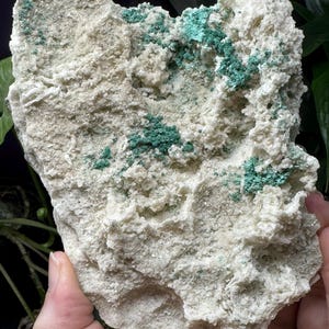 Malachite on Quartz~Tsumeb, Namibia~Ledford’s Minerals~Old finds