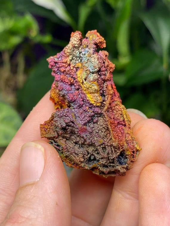 Graves Mountain Turgite with Rainbow Iridescent Hematite~Ex Terry Ledford Collection~Nature Made Goods~Ledford's Minerals