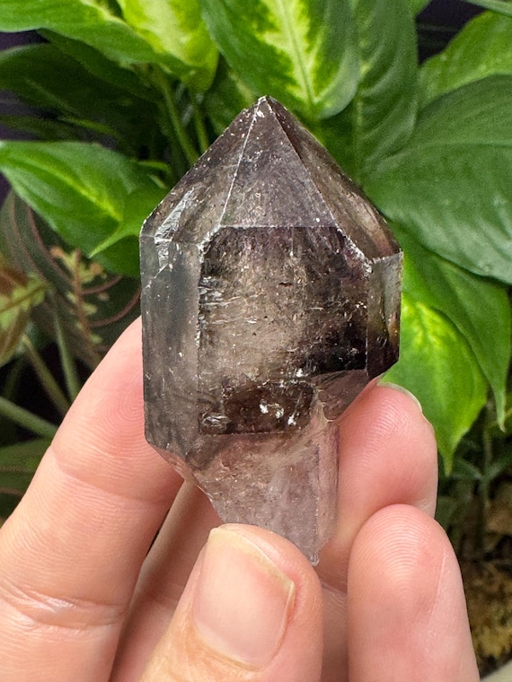 Zimbabwe Amethyst Cluster with Red Hematite Inclusions~Ledford’s Minerals