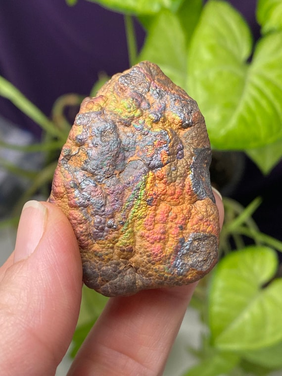 RARE North Carolina Crowder’s Mountain Iridescent Hematite