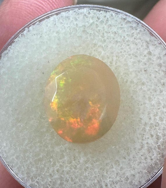 Beautiful Oval Ethiopian Opal ~Nature Made Goods~Ledford's Minerals