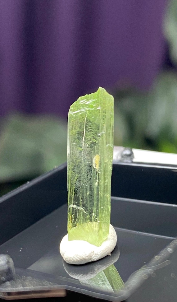 Rare Chromium BiColor North Carolina Hiddenite Crystal