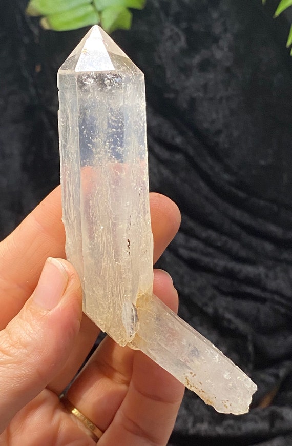 Blue Mist Colombian DT Quartz Cluster