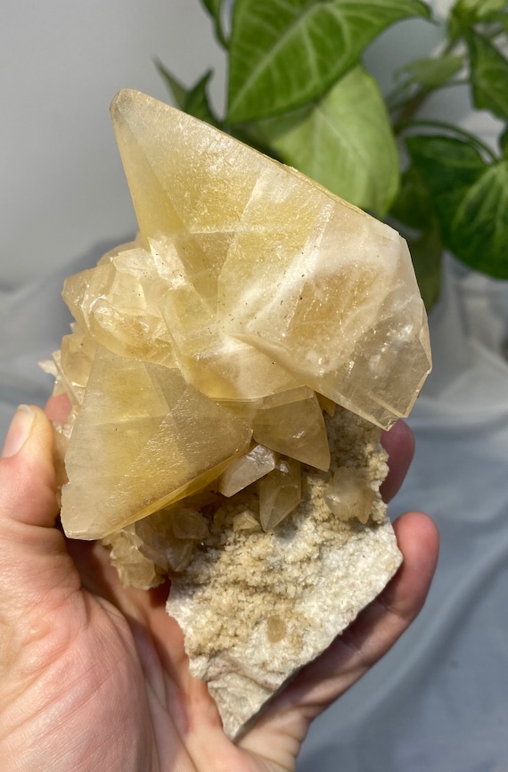 Nally Gibson Quarry Kentucky Dogtooth Calcite on Barite