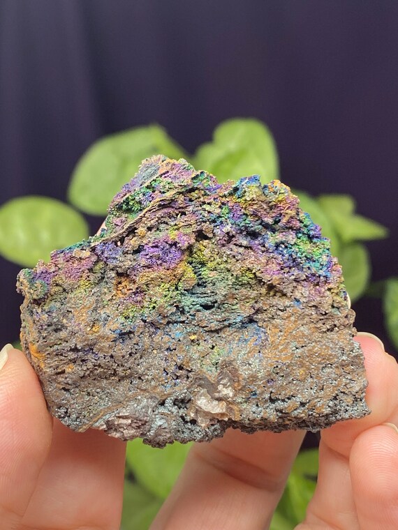 Colorful Graves Mountain Turgite and Iridescent Hematite