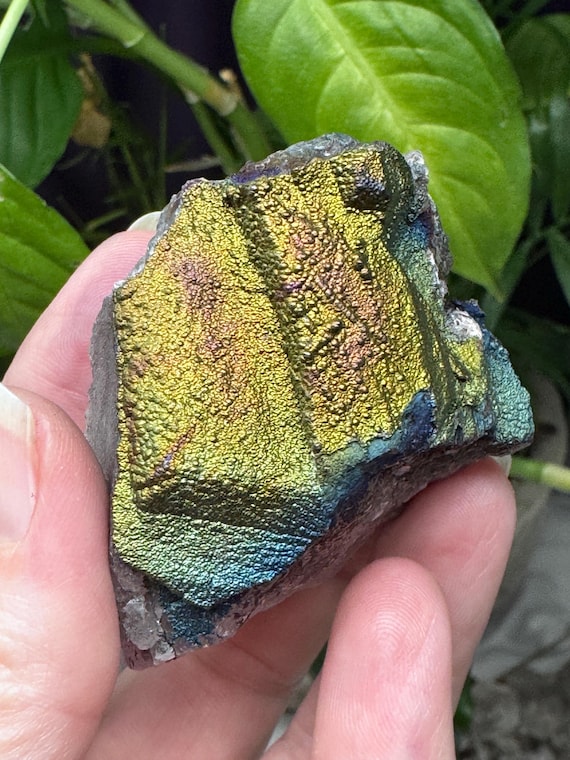 Quartz With Iridescent Hematitee~Graves Mountain~Lincolnton GA~Ledford’s Minerals