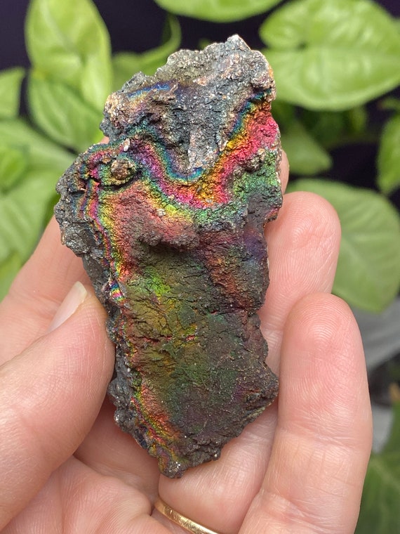 Grave’s Mountain Quartz With Iridescent Hematite