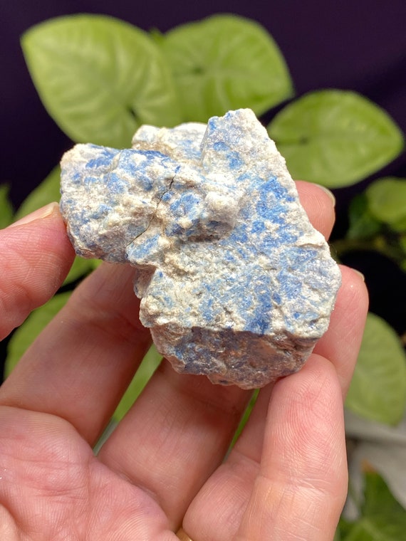 Graves Mountain Lazulite Double Terminated Crystal Cluster