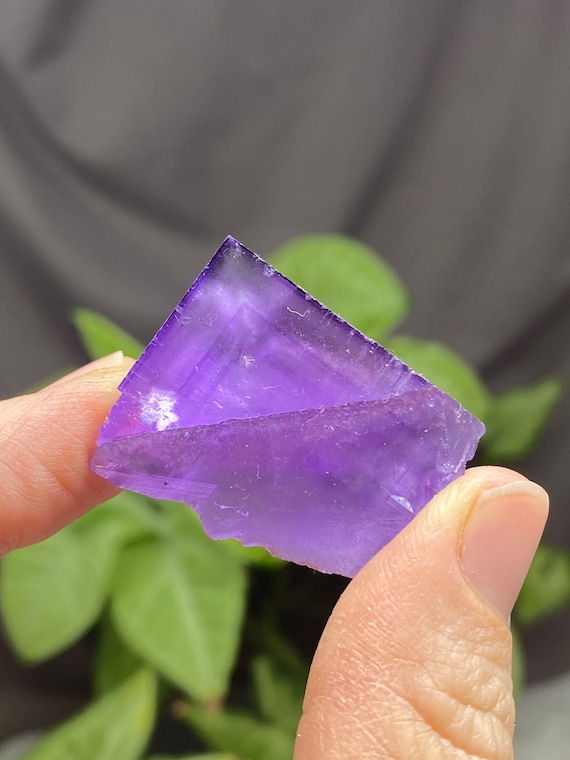Illinois Fluorite with UV Reactive Petroleum Inclusions