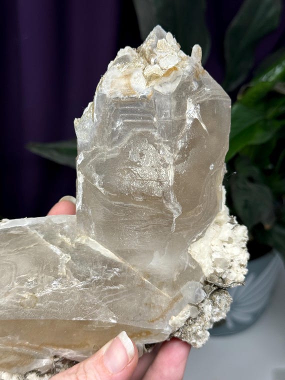 Unique North Carolina Emerald Mine  Quartz Crystal-Ex Terry Ledford Collection