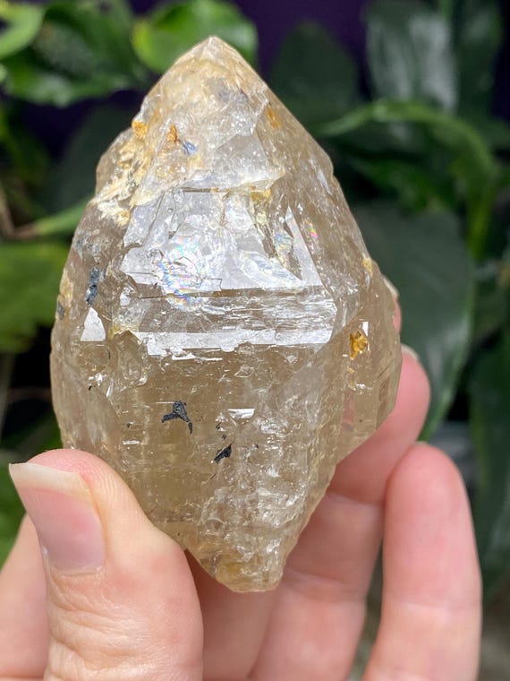 North Carolina Double Terminated Quartz Crystal with Mud Inclusions
