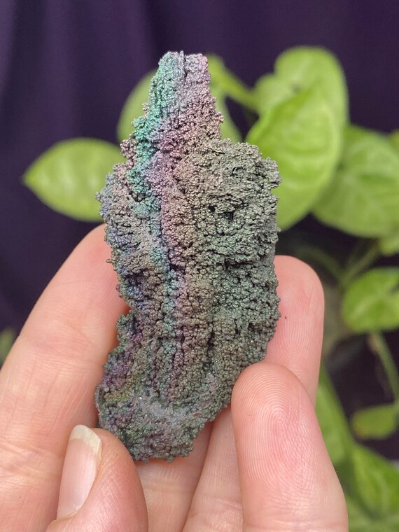 Colorful Graves Mountain Turgite with Iridescent Hematite