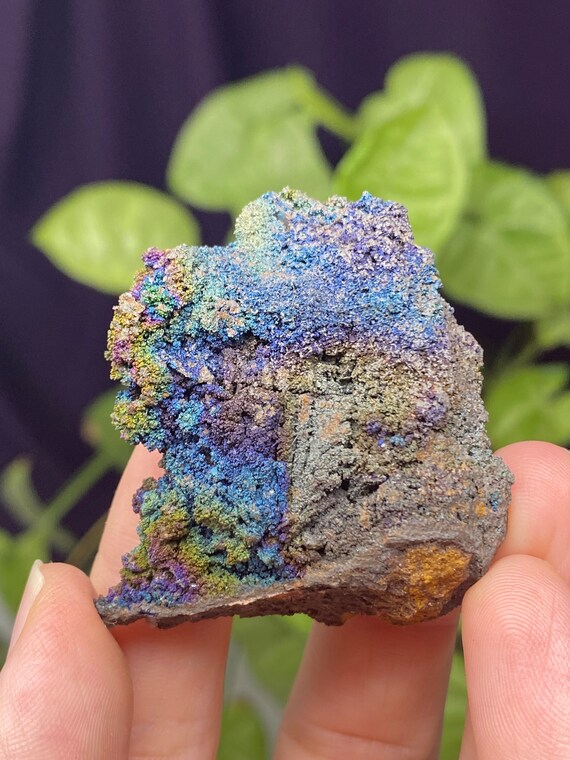 Colorful Graves Mountain Turgite and Iridescent Hematite