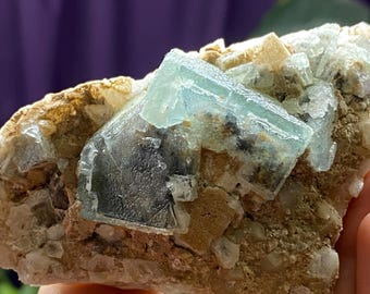 Brandberg Blau/Grün Fluorit