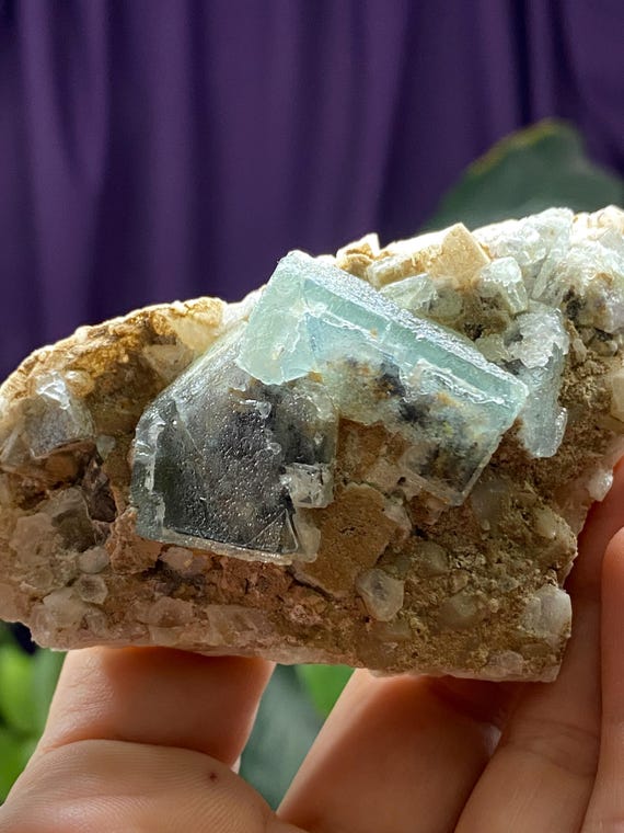 Brandberg Blue/Green Fluorite