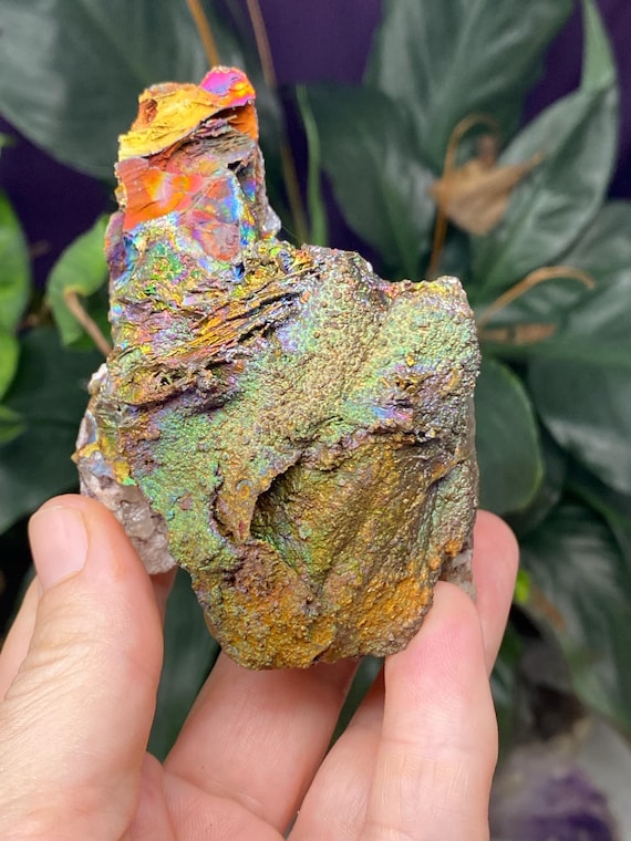 Graves Mountain Quartz with Iridescent Hematite~Ex Terry Ledford Collection