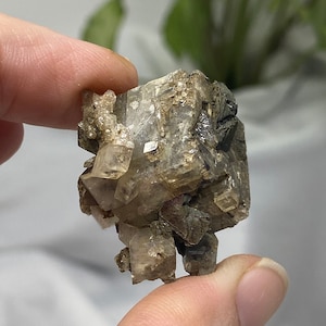 Sidderite with Rutile, Quartz, and Mica