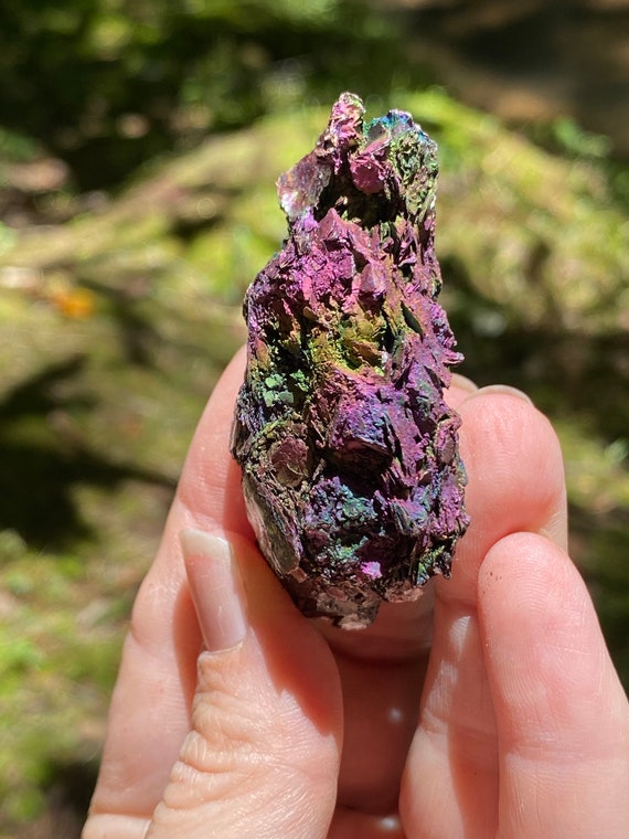 Colorful Graves Mountain Quartz, Mica, and Kyanite with Iridescent Hematite~Ex Terry Ledford Collection~Nature Made Goods~Ledford's Minerals