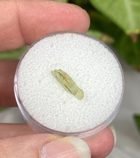 Rare Chromium Green North Carolina Hiddenite Crystal