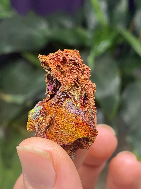 Graves Mountain Turgite with Rainbow Iridescent Hematite