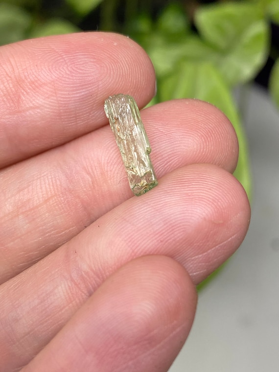 Rare Chromium Green North Carolina Hiddenite Crystal
