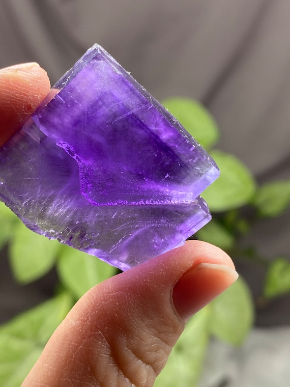 Illinois Fluorite with UV Reactive Petroleum Inclusions