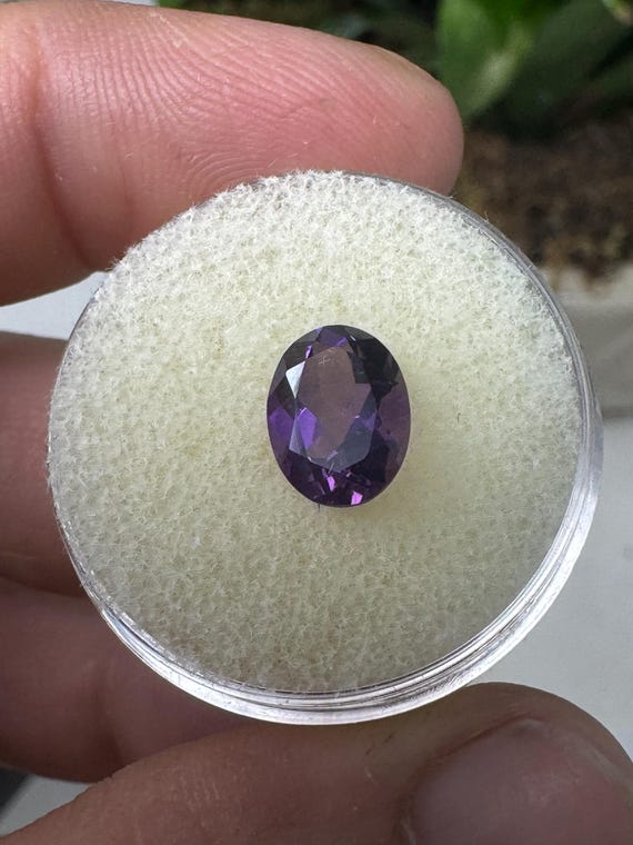 Jackson’s Crossroads Amethyst Gemstone~Oval~Old Collection~Ledford’s Minerals