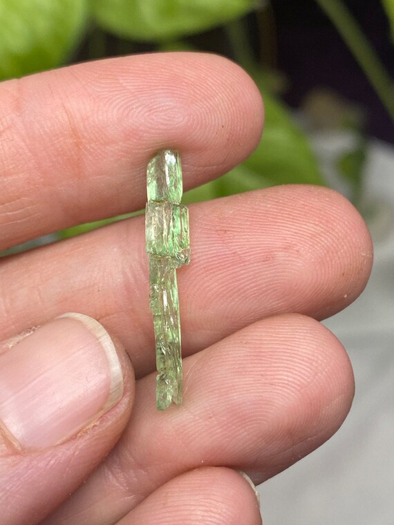 Rare Chromium Green North Carolina Hiddenite Crystal