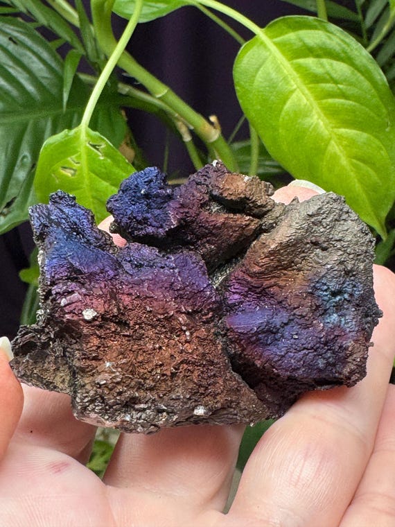 Quartz With Iridescent Hematite~Graves Mountain~Lincolnton GA~Ledford’s Minerals