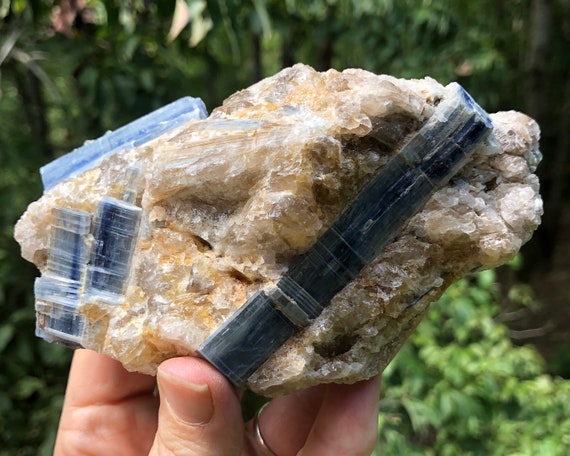 North Carolina Kyanite in Quartz matrix
