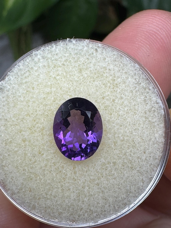 Jackson’s Crossroads Amethyst Gemstone~Oval~Old Collection~Crystalline Dream Minerals-Ledford’s Minerals