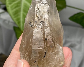 Lustrous North Carolina Tessin Quartz Crystal