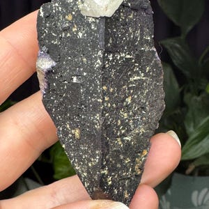 Purple and Yellow Fluorite with Calcite~Elmwood area~Private location
