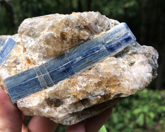 North Carolina Kyanite in Quartz matrix