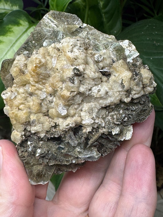Albite and Feldspar with Rutile and Mica~Hiddenite, NC~NAEM~Ex Terry Ledford~Nature Made Goods ~Ledford’s Minerals