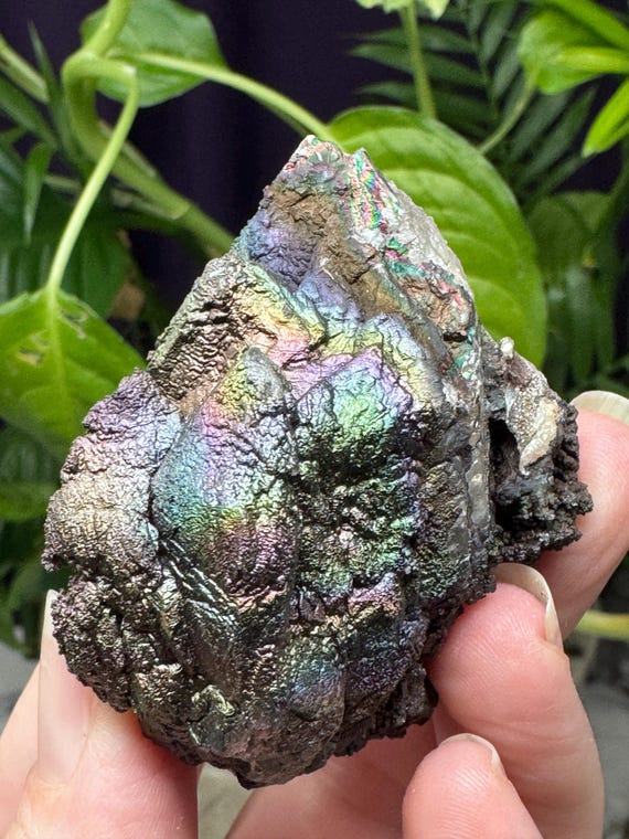 Quartz With Iridescent Hematitee~Graves Mountain~Lincolnton GA~Ledford’s Minerals