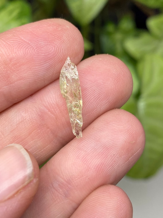Rare Chromium Green North Carolina Hiddenite Crystal