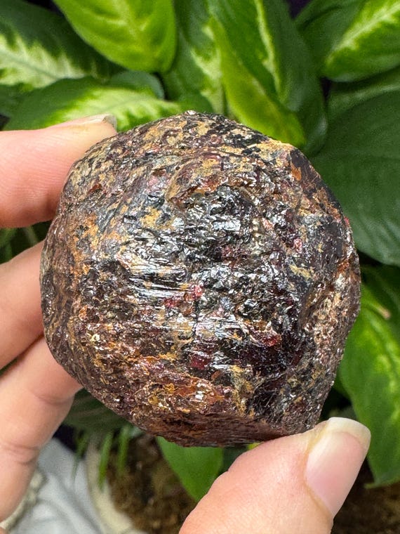 Large Almandine Garnet~Twilley’s Mine~Ledford's Minerals~Nature Made Goods