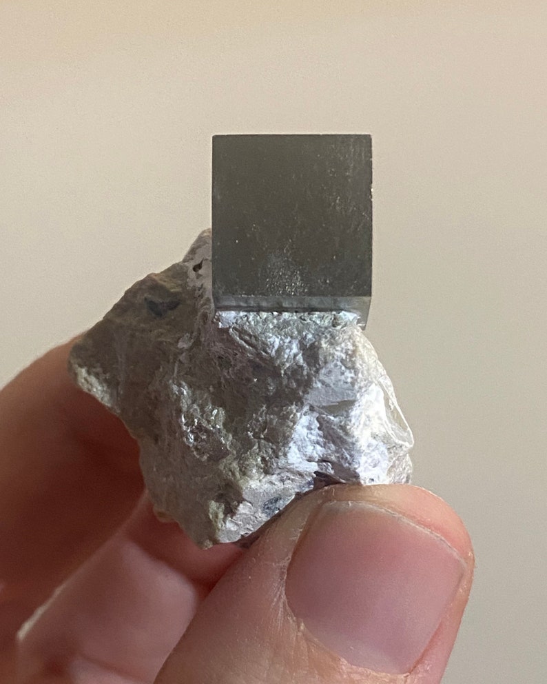 Pyrite on Matrix