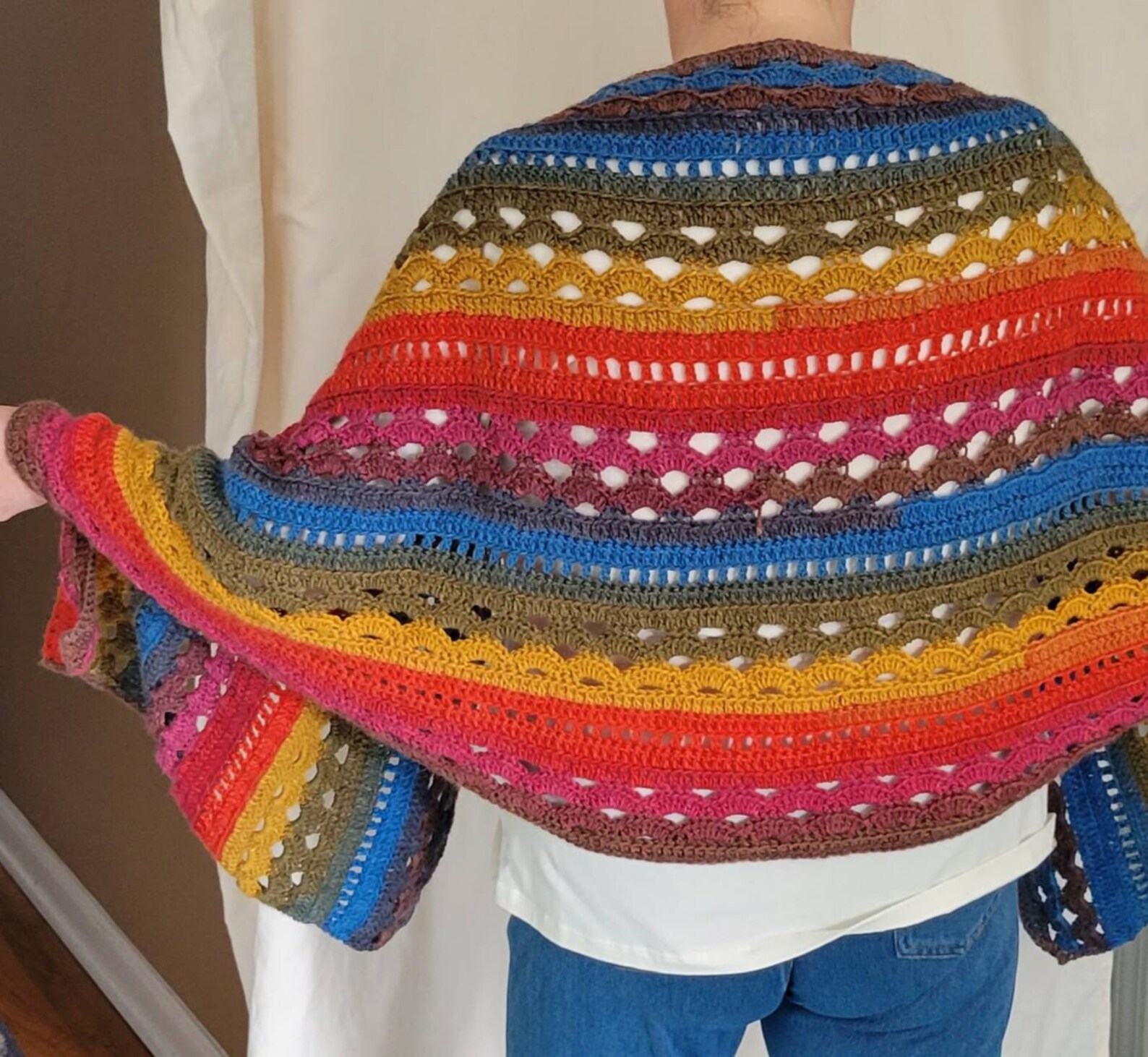personalized shawl wrap