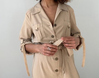 Very cool Vintage boiler-suit / jumpsuit , utility styling