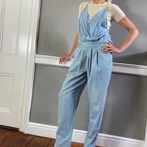 Cooler 90er Jahre Playsuit/Strampler/Jumpsuit aus weichem Jeansstoff