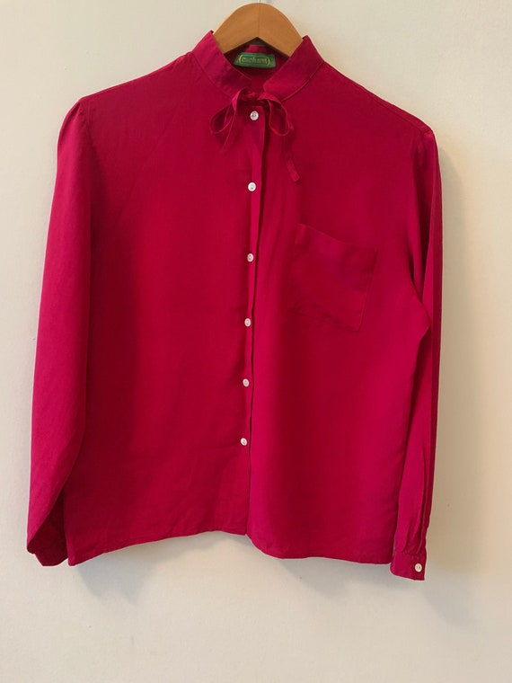 Vintage Cacharel silk blouse