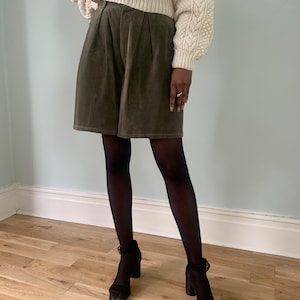 Vintage suede shorts