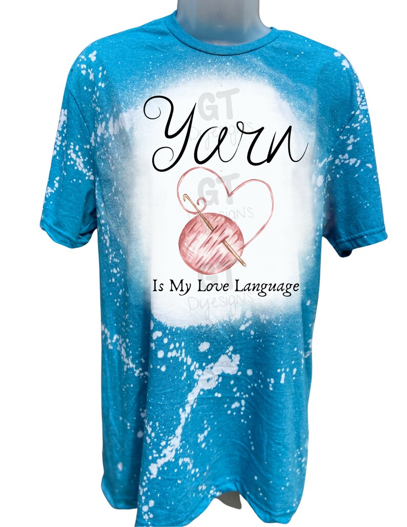 PNG File/ Sublimation Image/ Yarn Is My Love Language/ Digital Download/ Crafter Design image 4