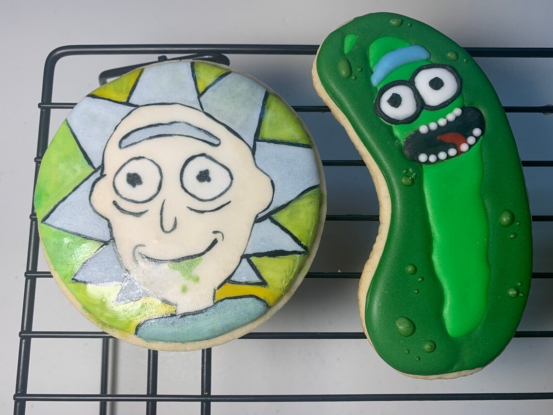 Rick and Morty cookies Etsy